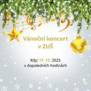 Vánoční koncert v ZUŠ